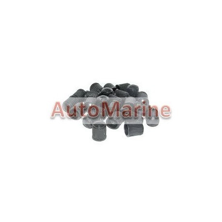 Valve Cap - Plastic - Black - 1000 Pieces