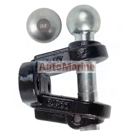 Tow Hitch with Removable 50mm Ball - 3.5 Ton