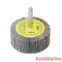 Flap Wheel with Shaft 80 Grit 50X20X6mm