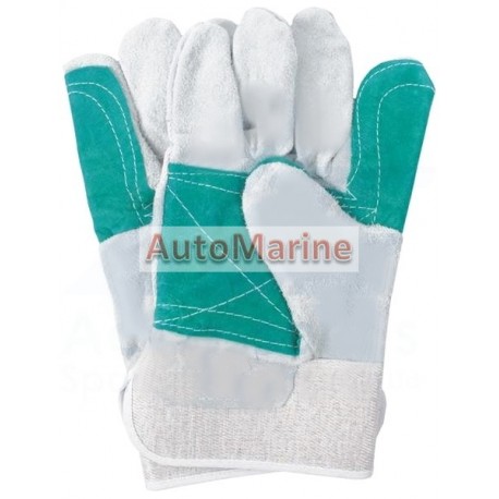WInch Operator Leather Gloves - Pair