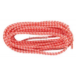 Ski Rope - Red / White - 5mm x 10m