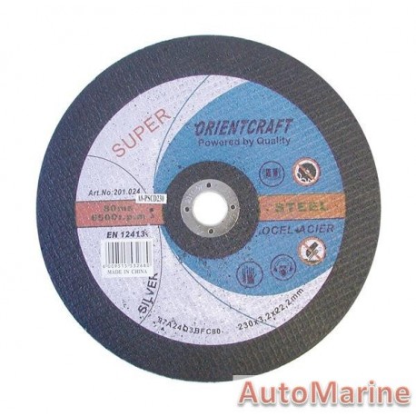 Professional Steel Cutting Disc 230X3X22mm