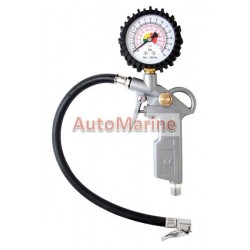 Tyre Inflator with Gauge - Italian