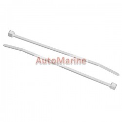 Cable Ties - 150mm x 3.5mm - 100 Pieces - White