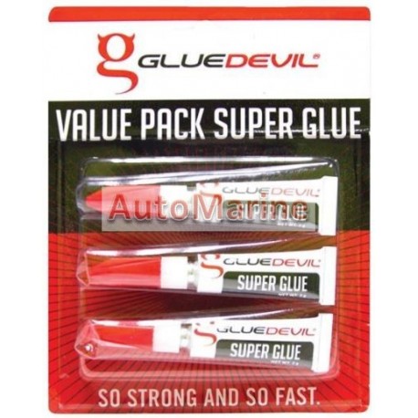 Glue Devil Super Glue - 3 Gram - 3 Pack