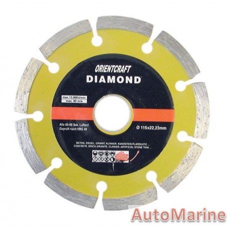 Segmented Blade 115mm Diamond