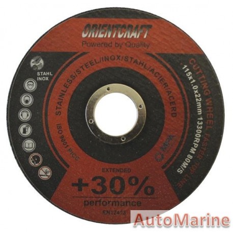 Stainless Steel Cutting Disc 115 x 1