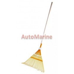 Steel Rake with 22 Teeth and Wooden Handle