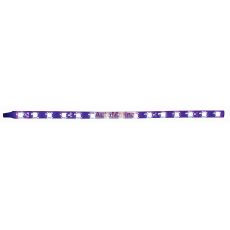 Stick On Soft LED Strip Light - Blue - 12 Volt - 30cm