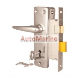 Mortice Lock Set 2 Lever - SABS - Chrome Plated