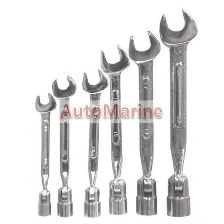 Single Flex Spanner Set - 6 Piece 10-19mm - Fragram