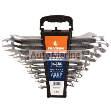 Combination Spanner Set - 19 Piece 6-32mm - Fragram