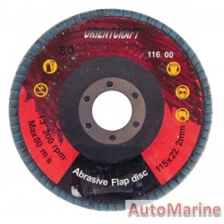 Flap Disc 115mm 60 Grit Stainless Steel