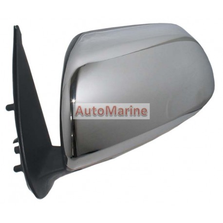 Toyota Hilux Chrome Door Mirror - Left - 2011 Onward