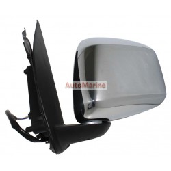 Nissan Navara Chrome Electric Door Mirror - Left - 2006 Onward