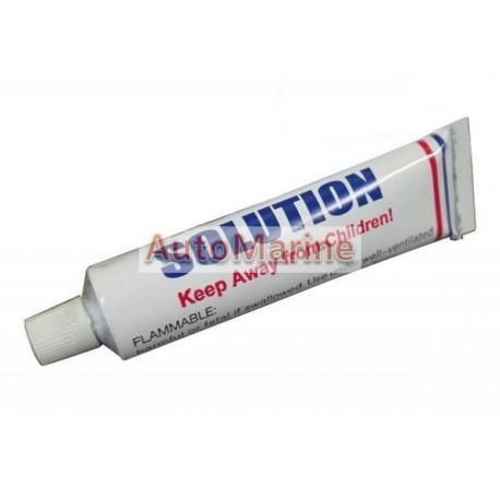thumbnail interactive-video image 1 of Rubber Cement For Air Chamber Repair - 20cc Tube - Inner Tube Patch Glue 1 of 3