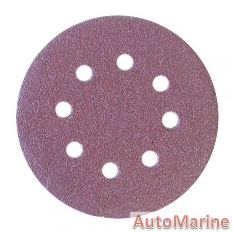 Velcro Sanding Disc with Hole 125mm Grit 40(5)