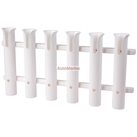 ROD HOLDER 6 RODS PVC