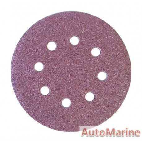 Velcro Sanding Disc with Hole 125mm Grit 60(5)