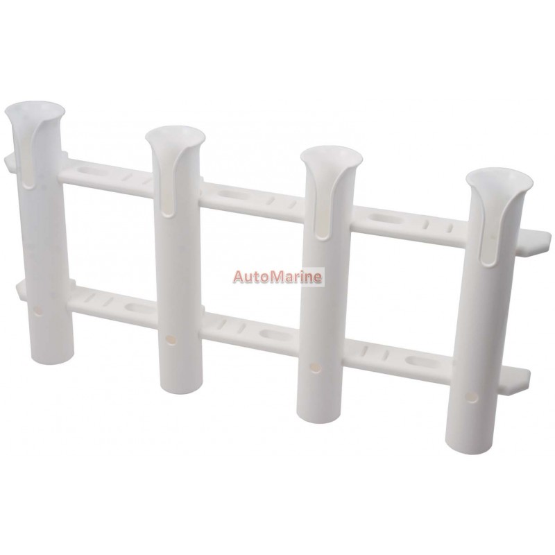 PVC 4 Rod - Rod Holder for Boats