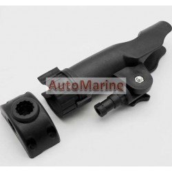 Rod Holder - Plastic - Rail Type Mount - Black