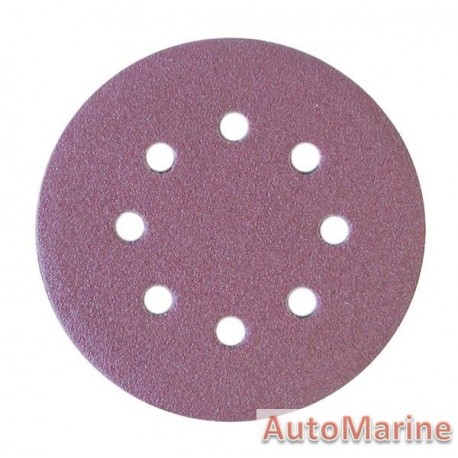 Velcro Sanding Disc with Hole 125mm Grit 80(5)