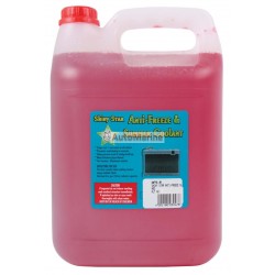 Shiny Star Anti-Freeze and Summer Coolant - Red - 5 Litre