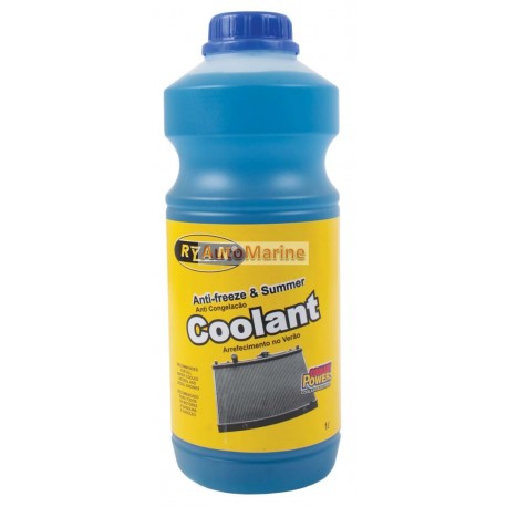 Ryan Anti-Freeze and Summer Coolant - Blue - 1 Litre