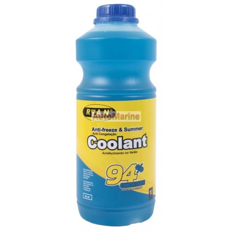 Ryan Anti-Freeze and Summer Coolant - 94% - Blue - 1 Litre