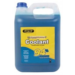 Ryan Anti-Freeze and Summer Coolant - 94% - Blue - 5 Litre