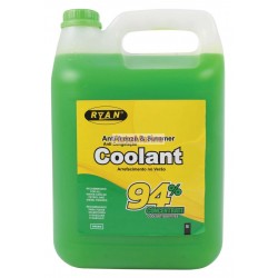 Ryan Anti-Freeze and Summer Coolant - 94% - Green - 5 Litre