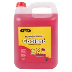 Ryan Anti-Freeze and Summer Coolant - 94% - Red - 5 Litre