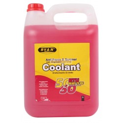 Ryan Anti-Freeze and Summer Coolant - RTU - Red - 5 Litre