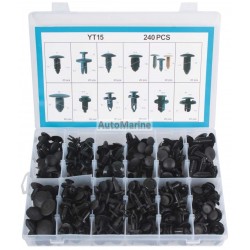 Panel Clips - Assorted - Universal - 240 Pieces