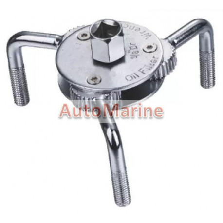 Oil Filter Wrench - 3 Jaw - 65 - 110mm