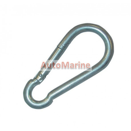 Snap Hook with Quick Link - Galvanised - 7mm