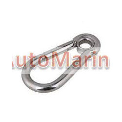 Snap Hook with Eyelet and Quick Link - 316SS - 4mm