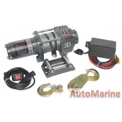 Runva Electric Winch - 12 Volt - 3500lb (1588kg) - With Solenoid Pack