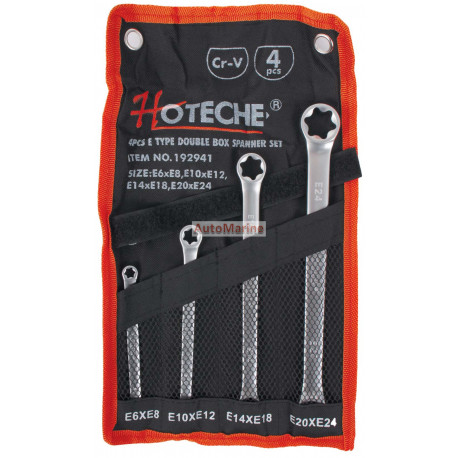 E Type Spanner Set - 4 Piece