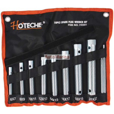 Tube / Spark Plug Socket Set - 10 Piece - Metric