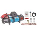 Runva 12 Volt - 9500lb (4309kg) with Synthetic Rope