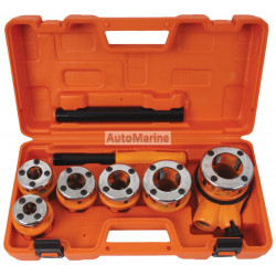 Ratchet Pipe Threading Kit - 6 Piece