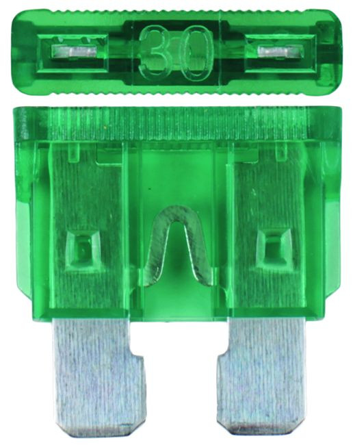 Fuses & Fuse Boxes Plug In Fuse Standard 30 Amp 100 Pieces for