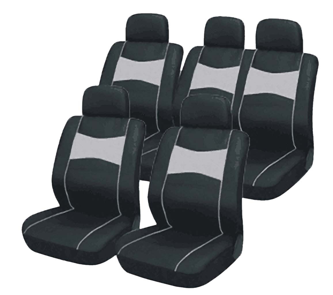 Seat Covers 10 Piece SUV Seat Cover Set Grey for sale in Durban (ID