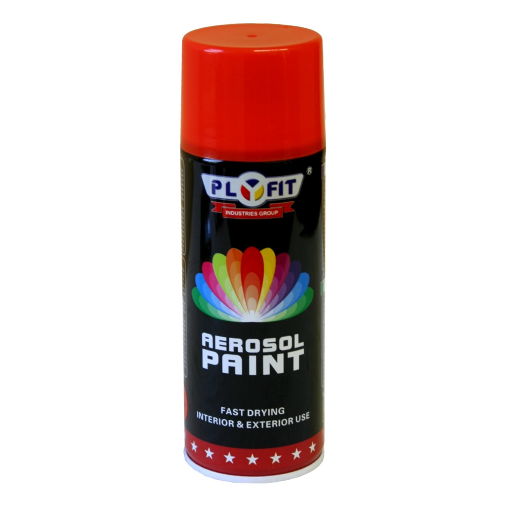 Interior Care Plyfit Aerosol Spray Paint Tangerine 300ml for sale