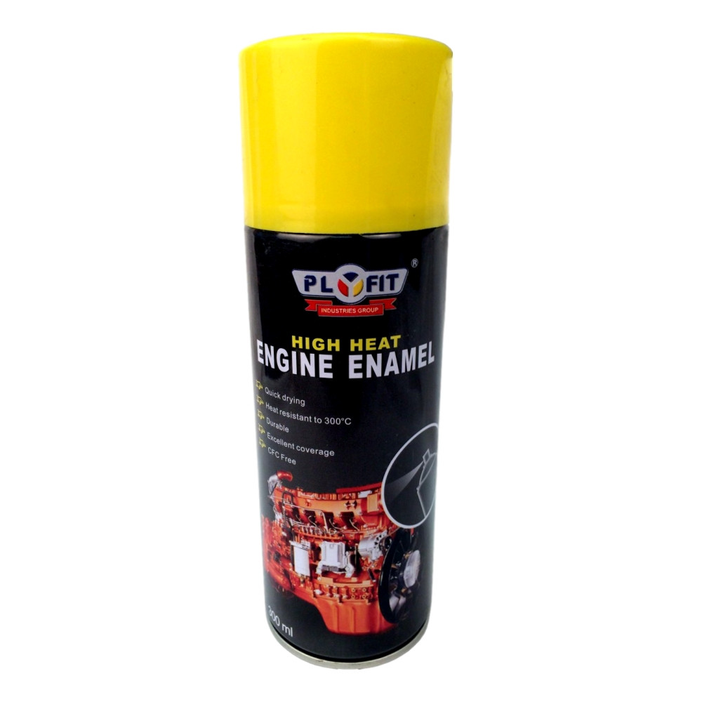Interior Care Plyfit Aerosol Spray Paint High Heat Engine Yellow