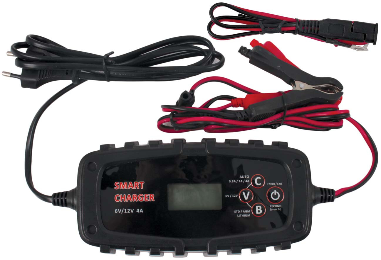 Other Charging & Starting Systems Smart Automatic Battery Charger 6/12V 4Amp Std / Gel